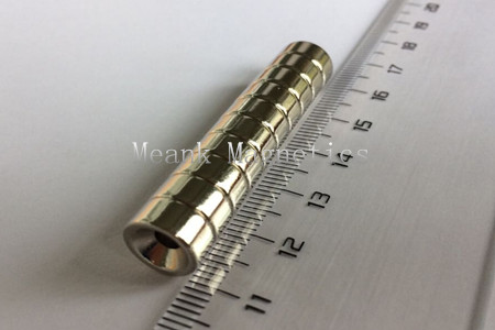D10xd3.4/7.5x5mm magneti di anelli per scettro