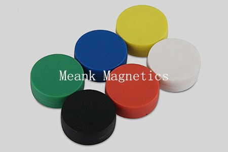 Coloranti magneti neodimio a disco rivestiti in plastica