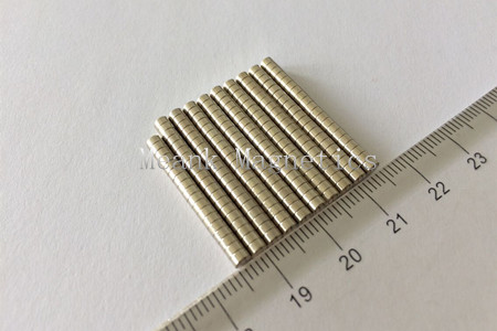D3x1.5mm minuscoli dischi magneti neodimio