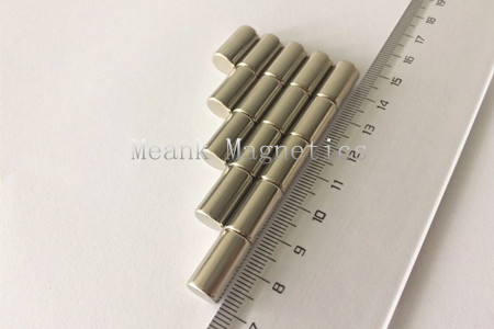 D8x15mm colonna di neodimio magneti